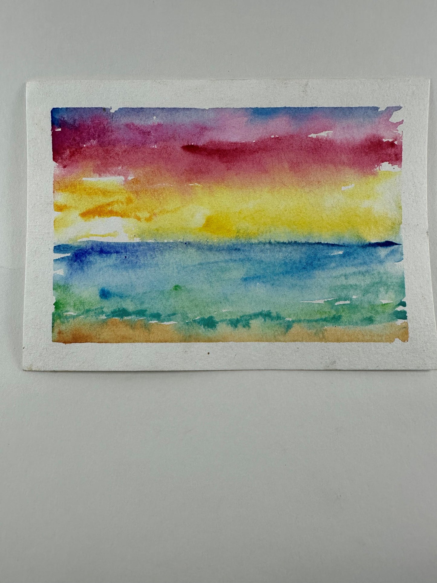 Hawaii Beach Watercolor