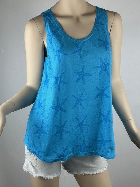 Nani Starfish Ocean Blue Tank Top